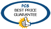 pcs logo best price guarantee